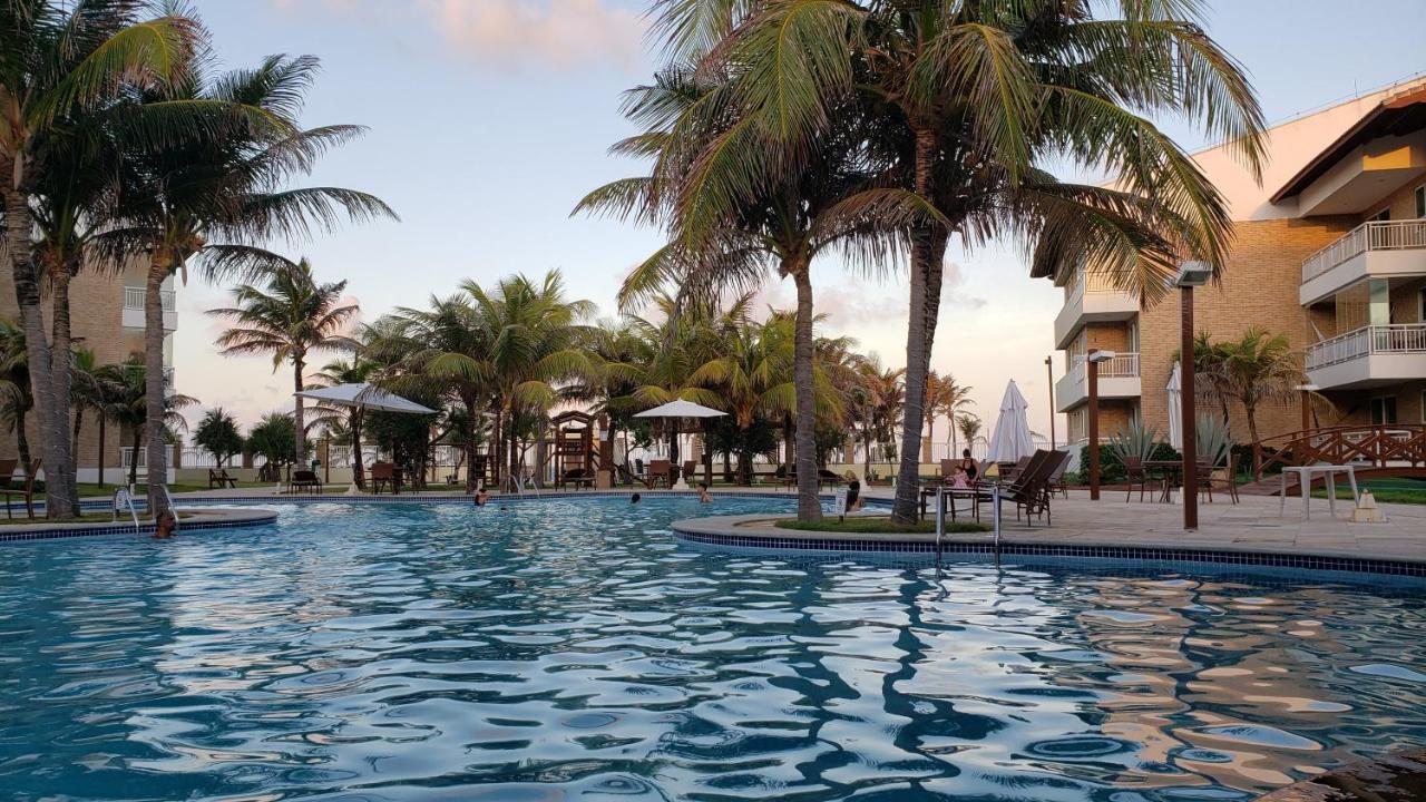 Paraiso Das Dunas - Apartamento A Beira Mar Com Jacuzzi - Proximo Ao Beach Park Aquiraz Exterior foto