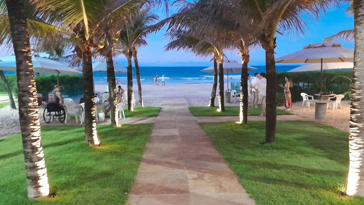 Paraiso Das Dunas - Apartamento A Beira Mar Com Jacuzzi - Proximo Ao Beach Park Aquiraz Exterior foto